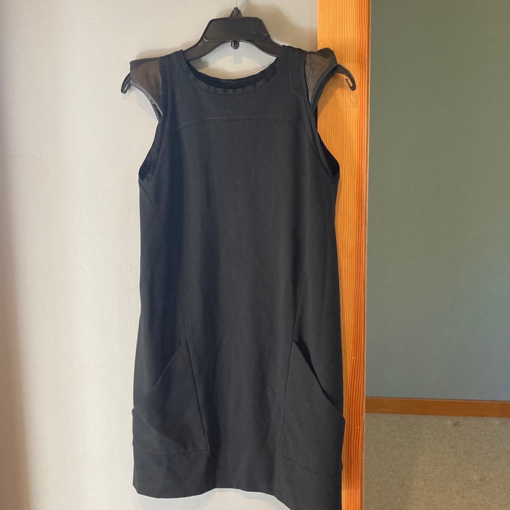 Fantastic black futuristic dress w/ pockets